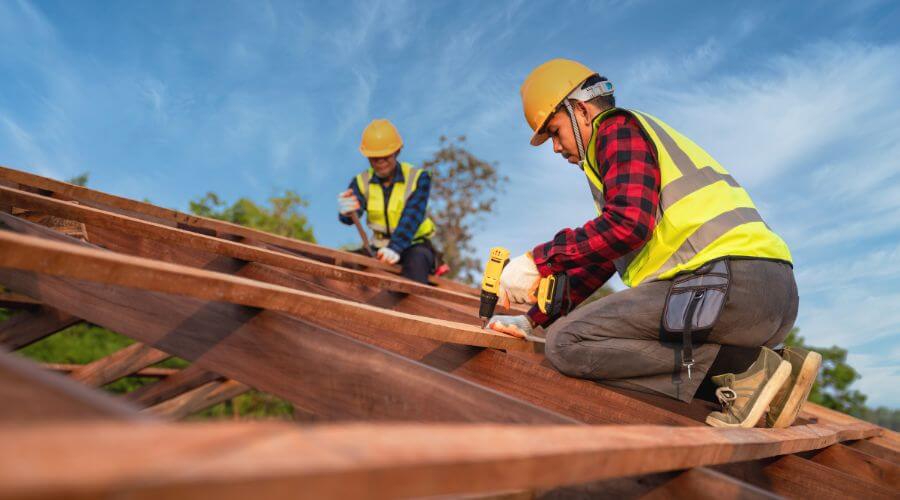 Professional metal roof installation in Centerpoint, IN